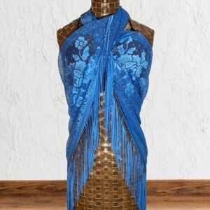 Vintage Lace/Fringe Beach Sarong
